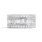 Couture Baguette & Diamond Eternity Band