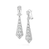 Couture Mademoiselle Art Deco Earrings