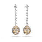 Couture Cage Drop Earrings