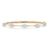Couture Fiori Marquise Bar Bangle
