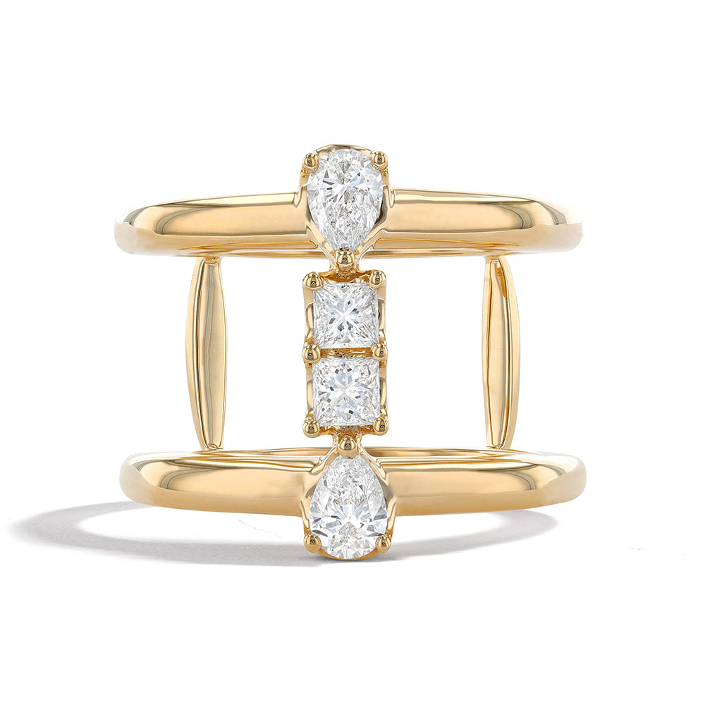 Couture Paradox Line Ring