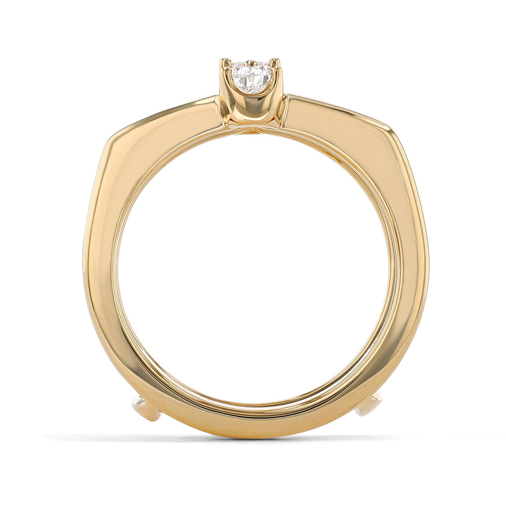 Couture Paradox Line Ring