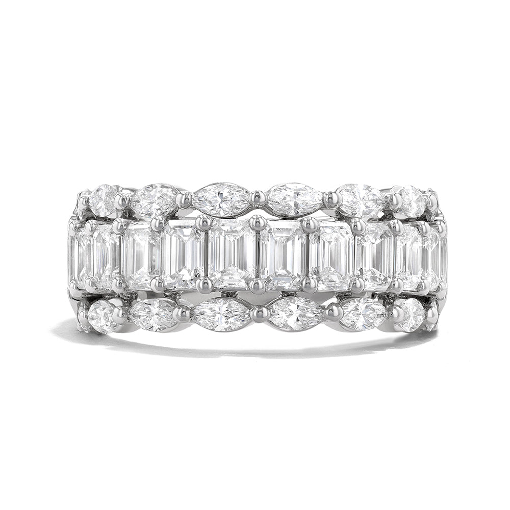 Couture Duchess Emerald And Marquise Band