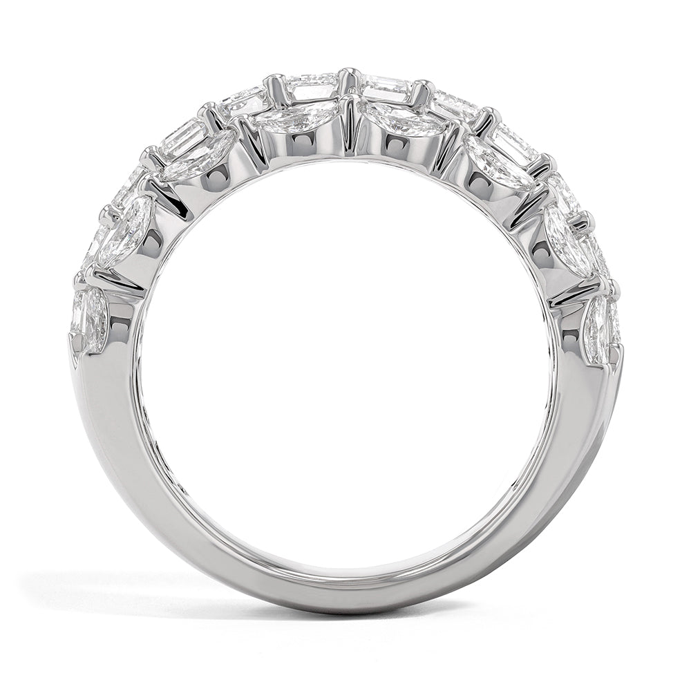 Couture Duchess Emerald And Marquise Band