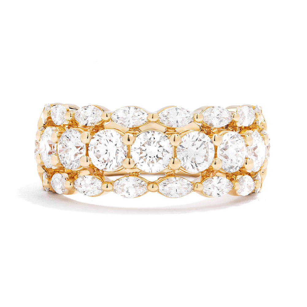 Couture Duchess Round And Marquise Band