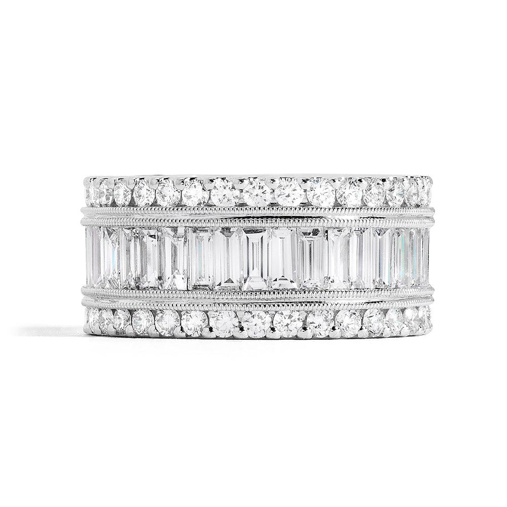 Couture Baguette & Diamond Eternity Band