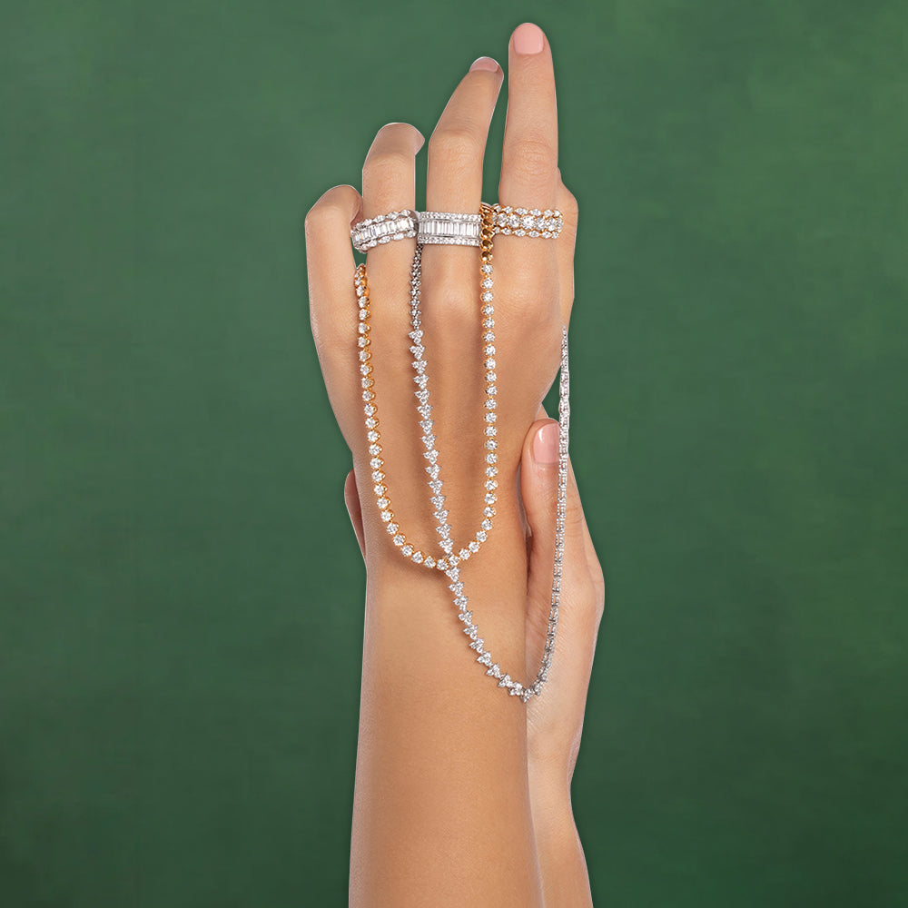 Couture Baguette & Diamond Eternity Band
