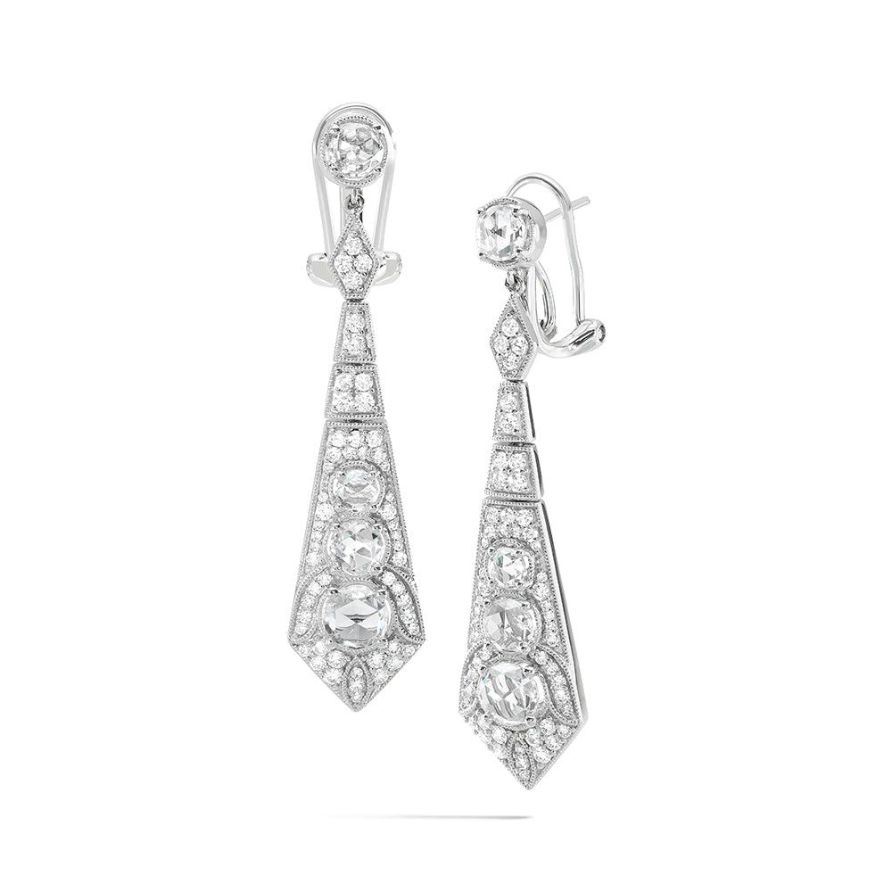 Couture Mademoiselle Art Deco Earrings