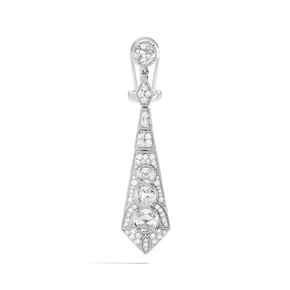 Couture Mademoiselle Art Deco Earrings