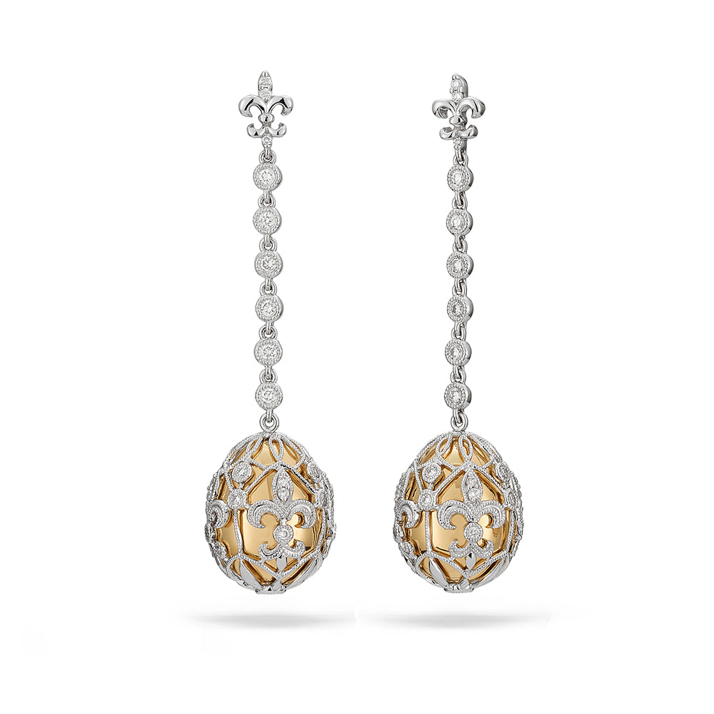 Couture Cage Drop Earrings