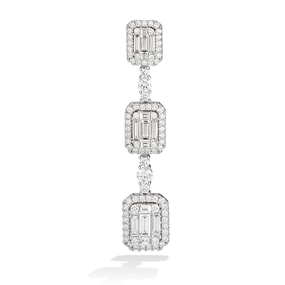 Couture Graduating Station Earrings