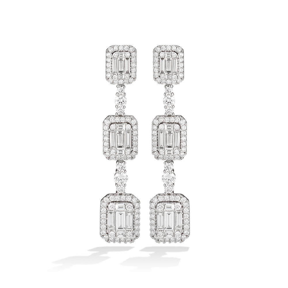 Couture Graduating Station Earrings
