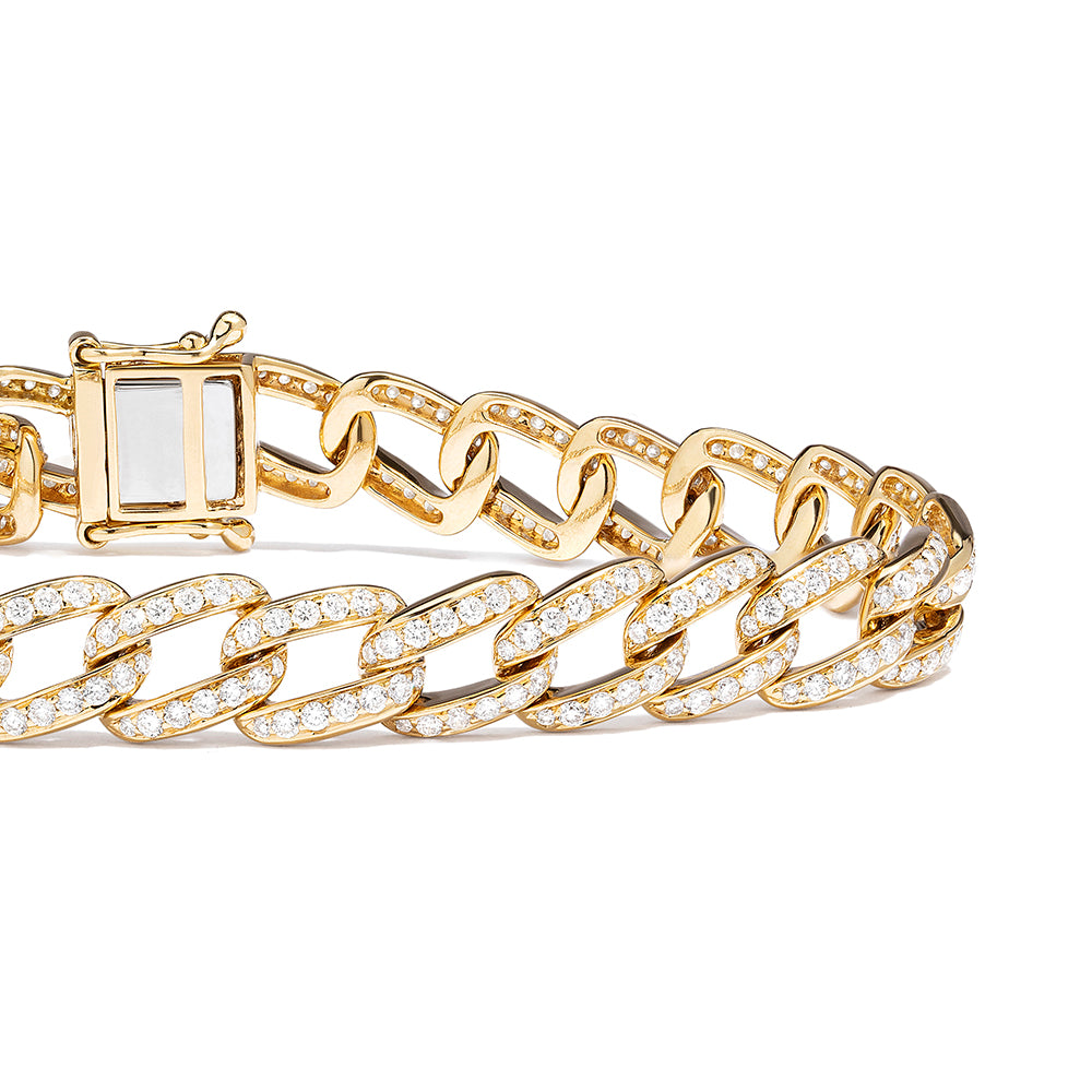 Couture Wide Link Bracelet
