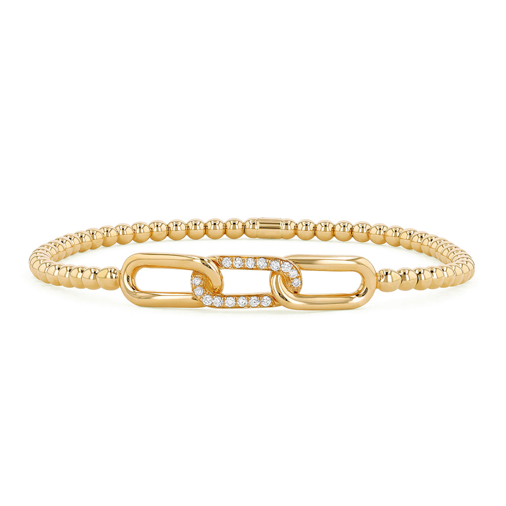 Couture Duchess Link Stretch Bracelet