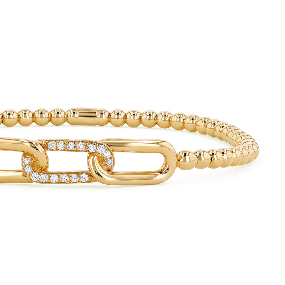 Couture Duchess Link Stretch Bracelet