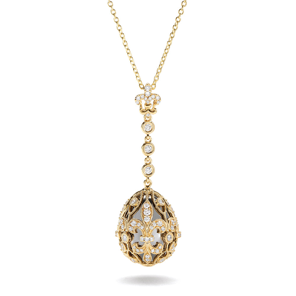Couture Cage Drop Pendant