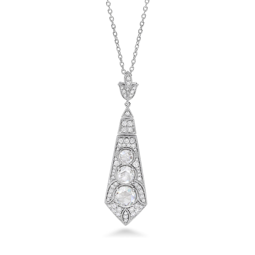 Couture Mademoiselle Art Deco Pendant