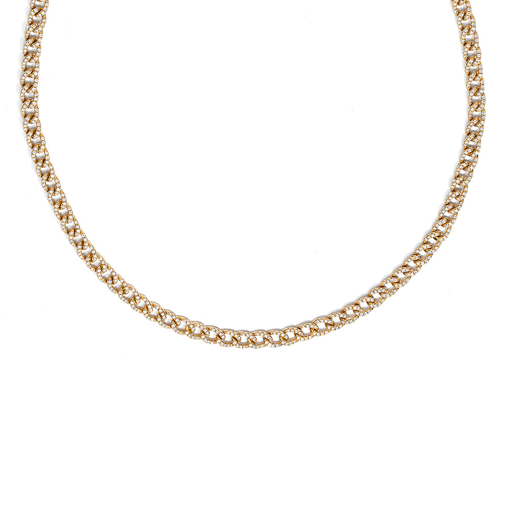 Couture Curb & Cuban Link Necklace
