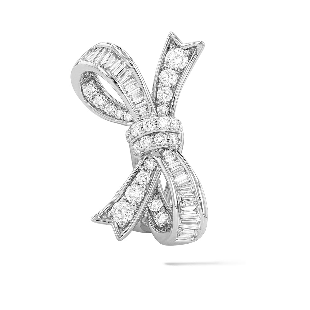 Couture Midjourney Bow Tie Earrings